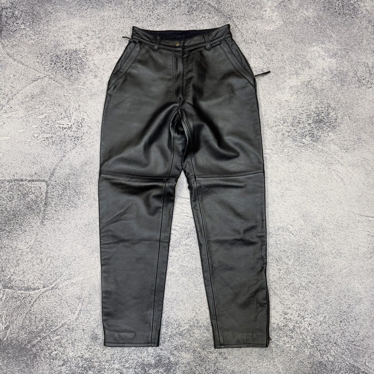 Hein Gericke Classic Gear Hiprotec Leather Motorcycle Pants Size 40 Size 30" / US 8 / IT 44 - 1 Thumbnail