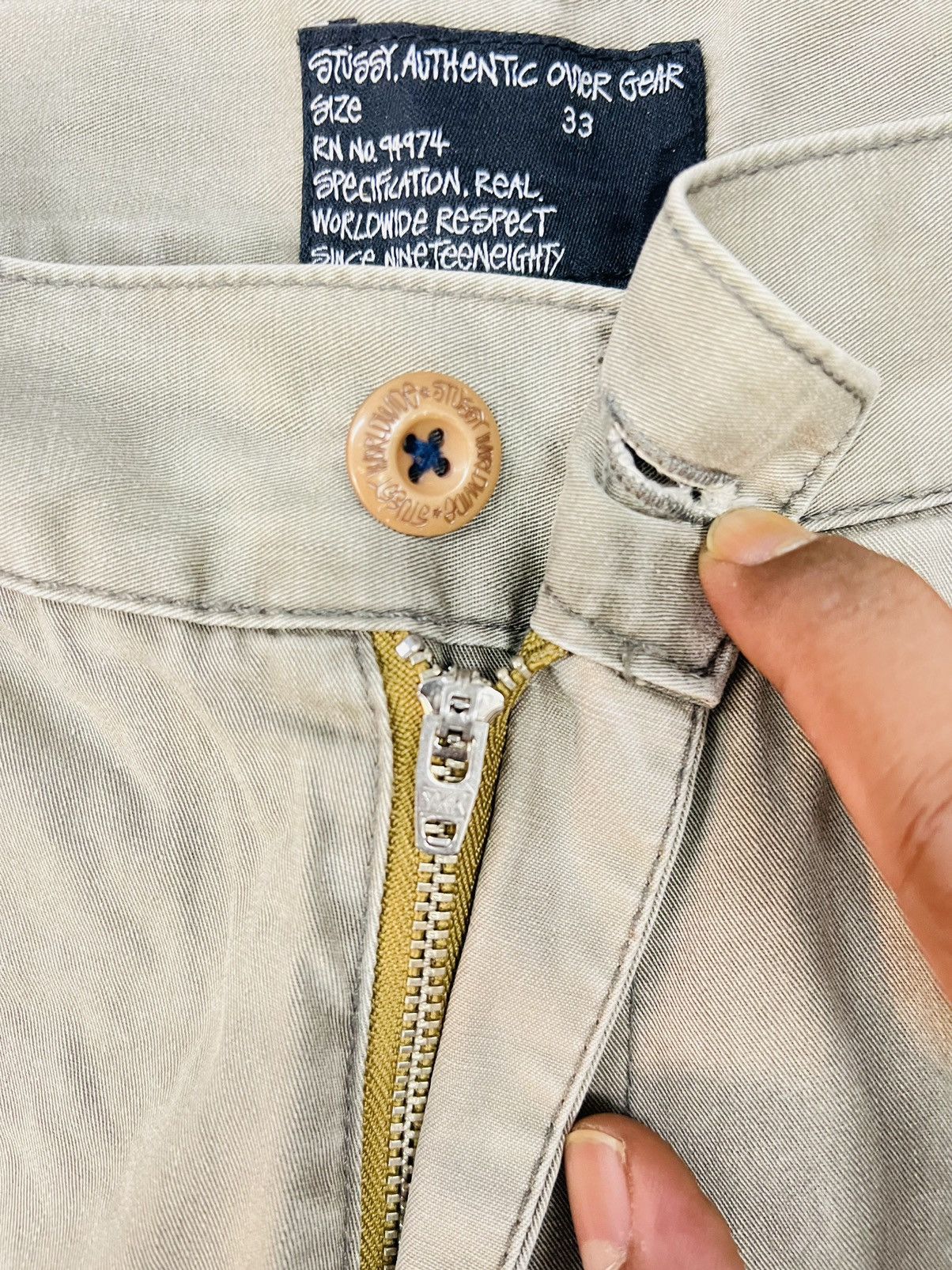 Stussy × Vintage Vintage Stussy Outer Gear Pants Size US 34 / EU 50 - 7 Thumbnail