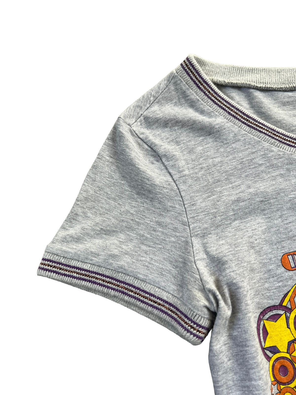 Dolce & Gabbana × Vintage Y2K Dolce & Gabbana Wide Neck Summer Tshirt Size XS / US 0-2 / IT 36-38 - 4 Thumbnail