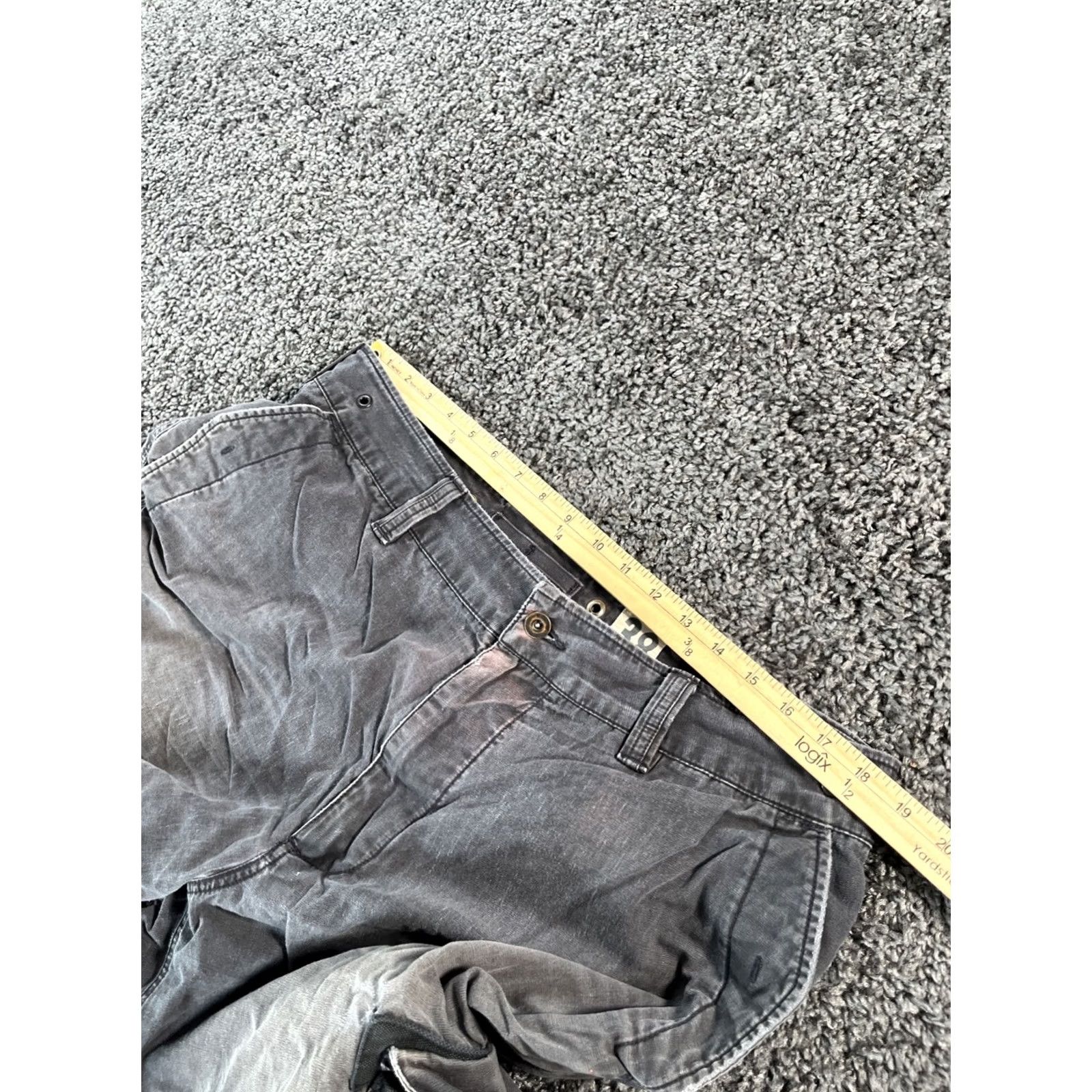 Old Navy VINTAGE Old Navy Cargo Pants Mens 38x30 Gray Baggy Distressed Thrashed 90s Grunge Army Mens Size US 38 / EU 54 - 4 Thumbnail
