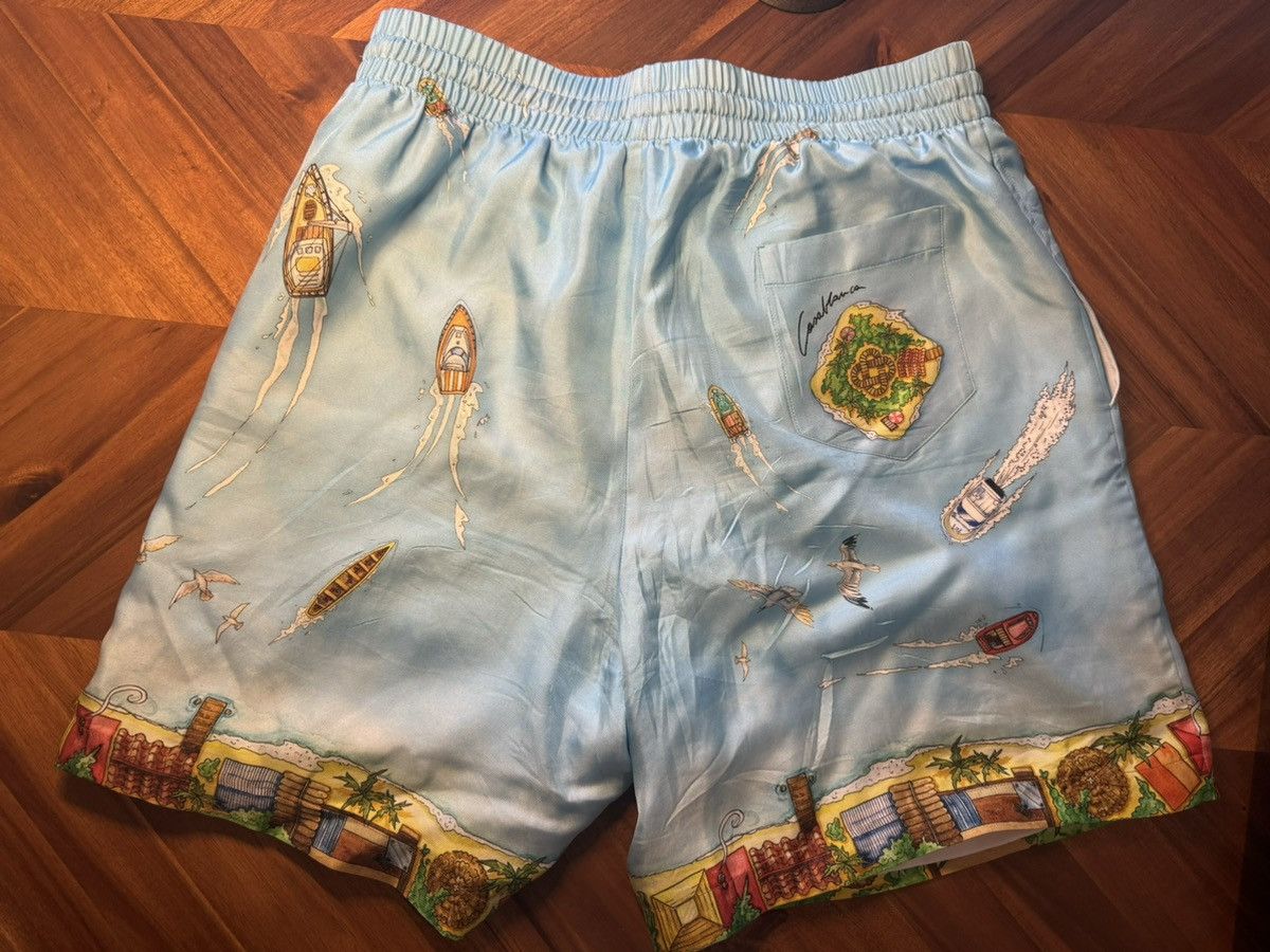 Casablanca Casablanca Silk Shorts Size US 32 / EU 48 - 2 Thumbnail