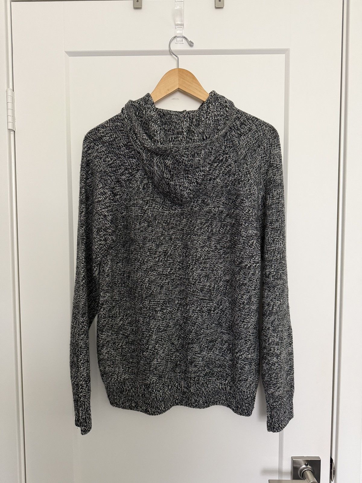 T by Alexander Wang T by Alexander Wang Knit Melange Pullover Hoodie Size S / US 4 / IT 40 - 3 Thumbnail