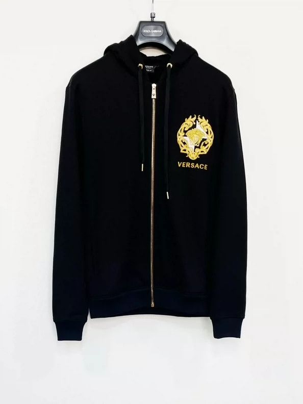 Versace Versace Medusa Zip Hoodie Black - dmc Size US XS / EU 42 / 0 - 1 Thumbnail