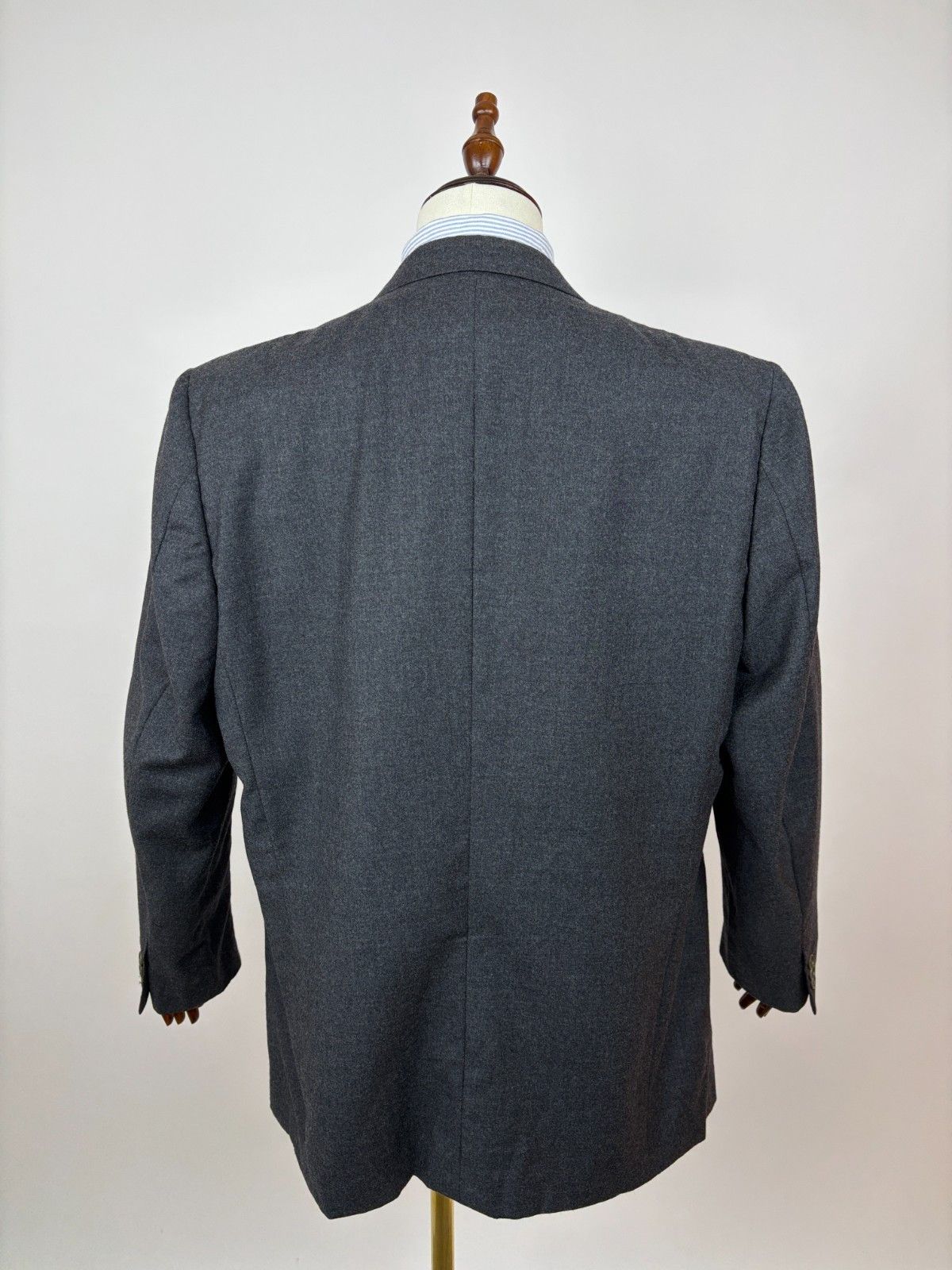 Ermenegildo Zegna VTG Ermenegildo Zegna Wool Cashmere Double Breasted Blazer Size 48R - 17 Thumbnail