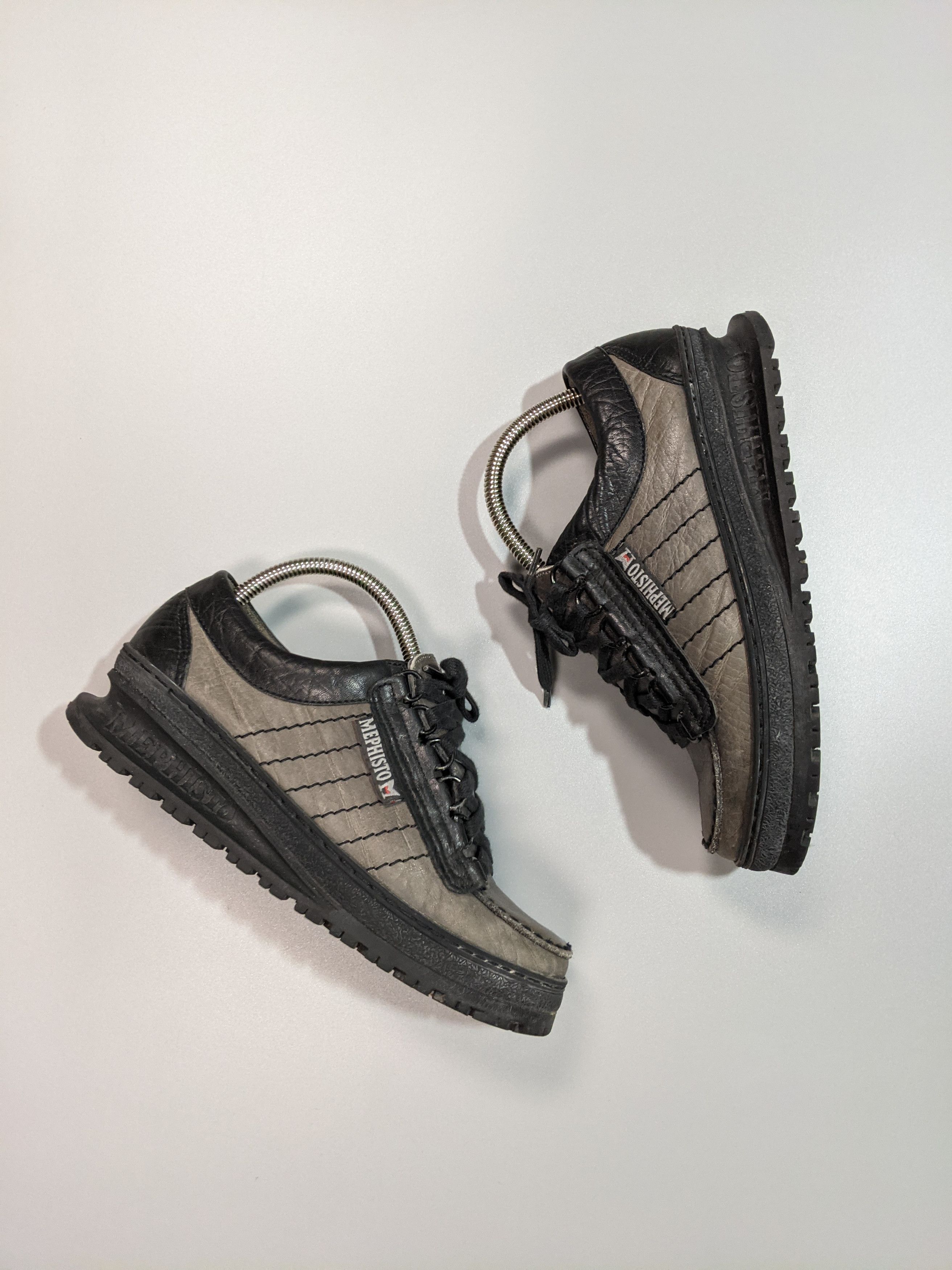 Mephisto × Vintage MEPHISTO Vintage Women's Leather Dark Gray Sneakers/Boots Size US 6.5 / IT 36.5 - 5 Thumbnail