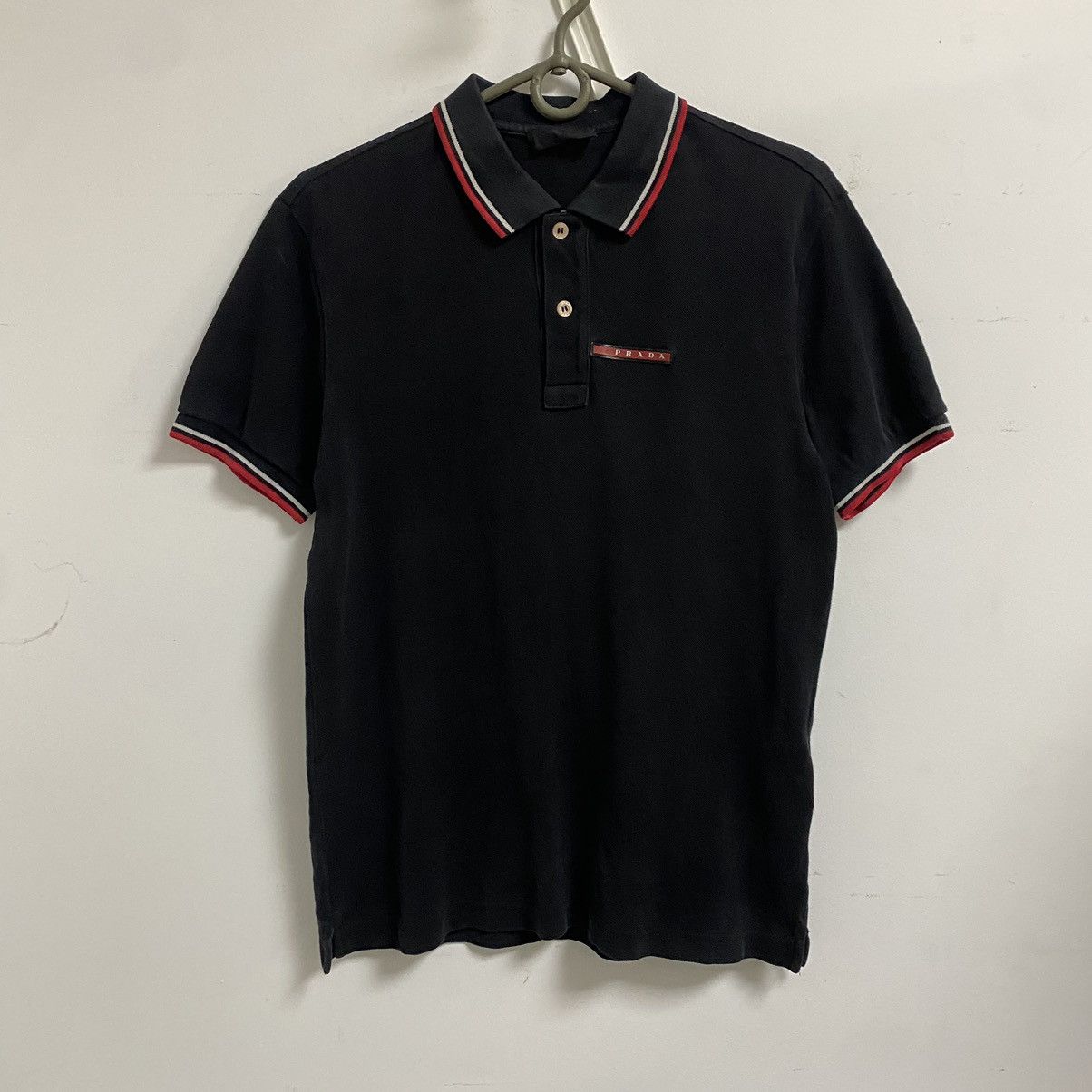 Prada Vintage Prada T-Shirt Polo Size US S / EU 44-46 / 1 - 2 Thumbnail