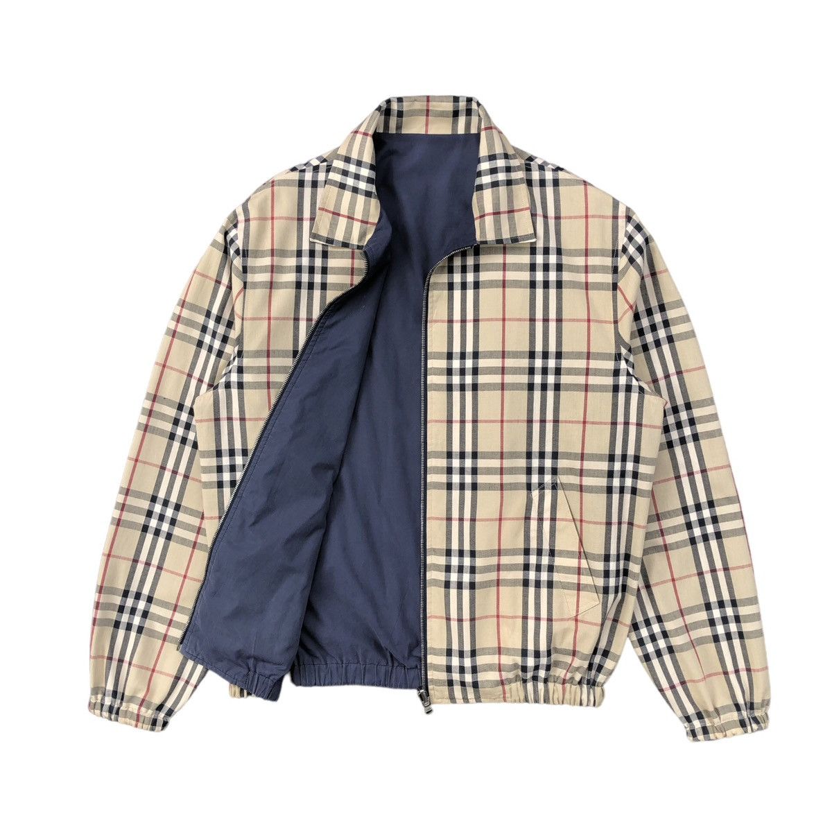 Burberry Vintage Burberry London Novacheck Reversible Bomber Jacket Size US L / EU 52-54 / 3 - 6 Thumbnail