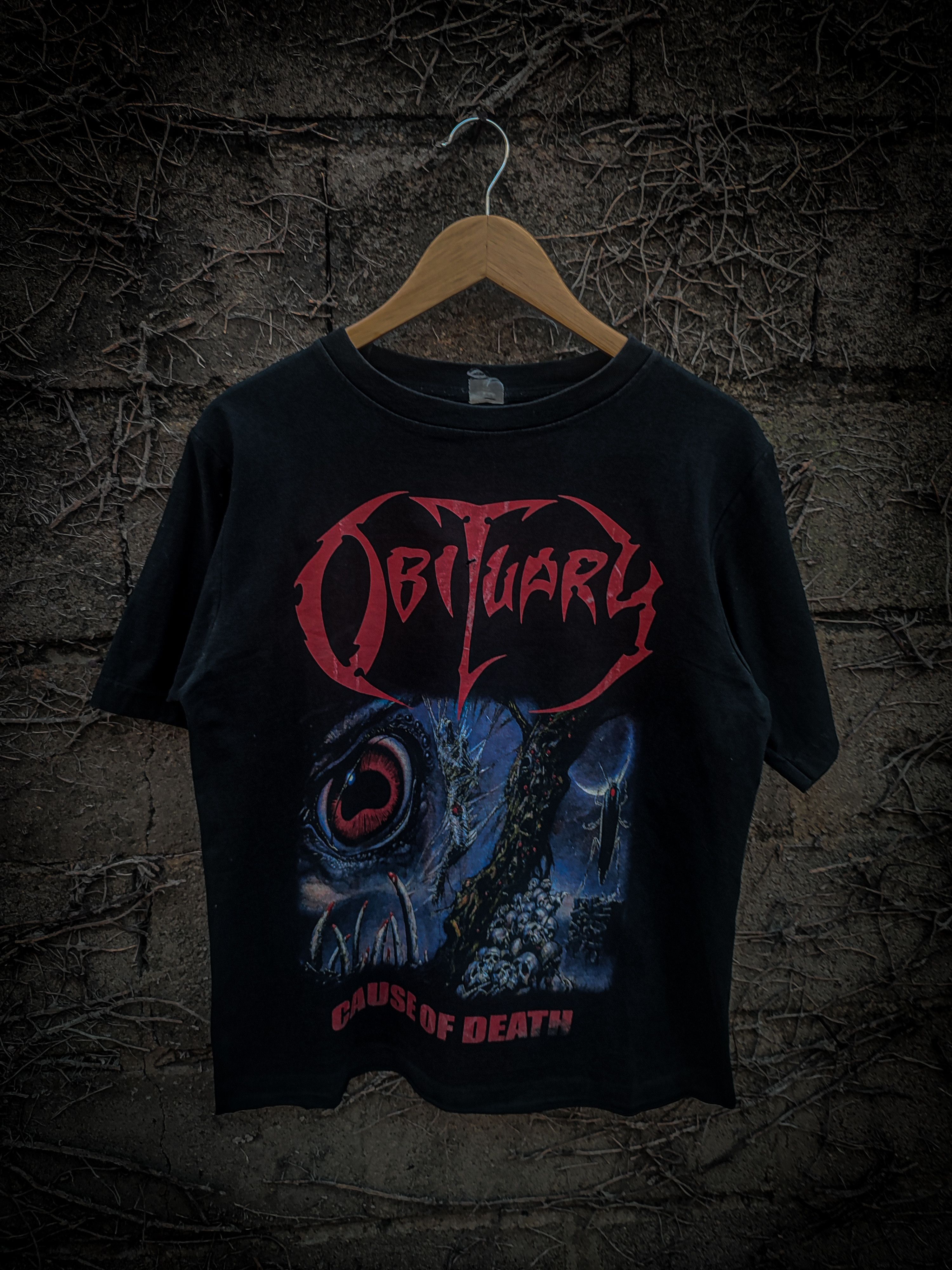 Band Tees × Vintage Obituary - Cause Of Death Size US M / EU 48-50 / 2 - 1 Thumbnail