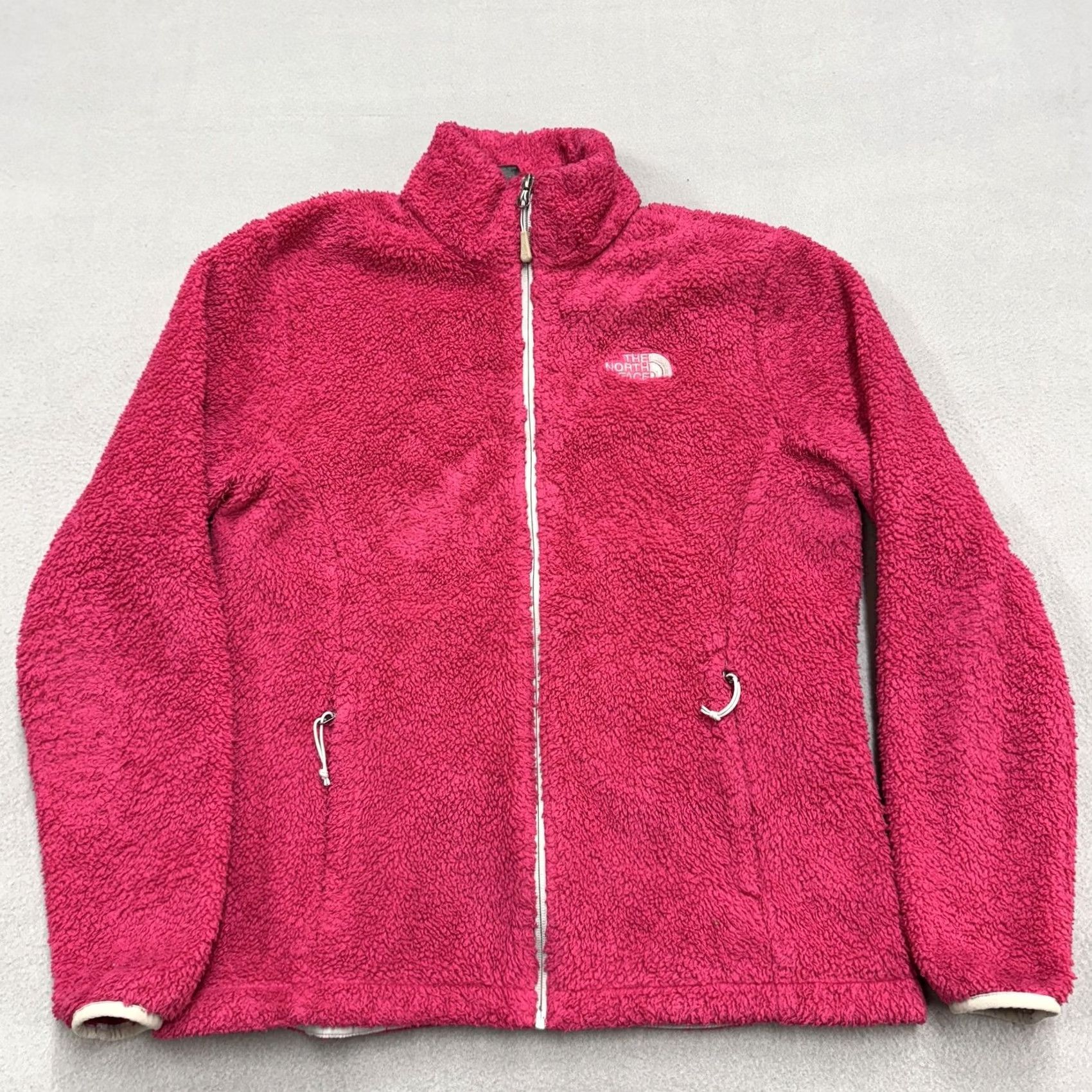 The North Face The North Face Jacket Womens L Pink Full Zip Fleece Sherpa Outdoor Coat Size L / US 10 / IT 46 - 2 Thumbnail