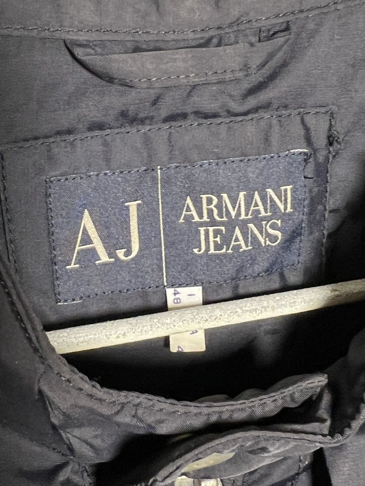 armani y2k multi pocket tech bomber jacket