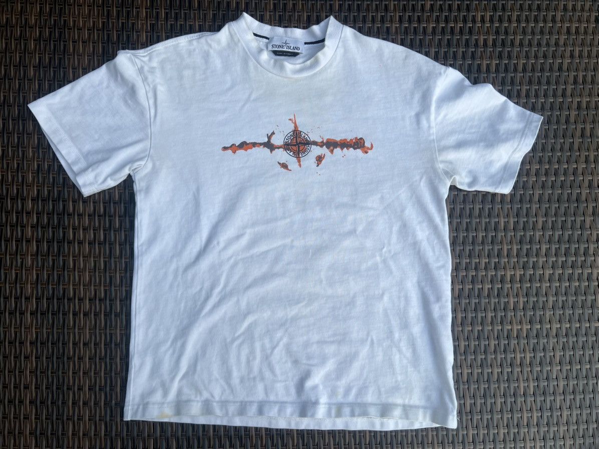 Stone Island STONE ISLAND Graphic T-Shirt Size US M / EU 48-50 / 2 - 1 Thumbnail