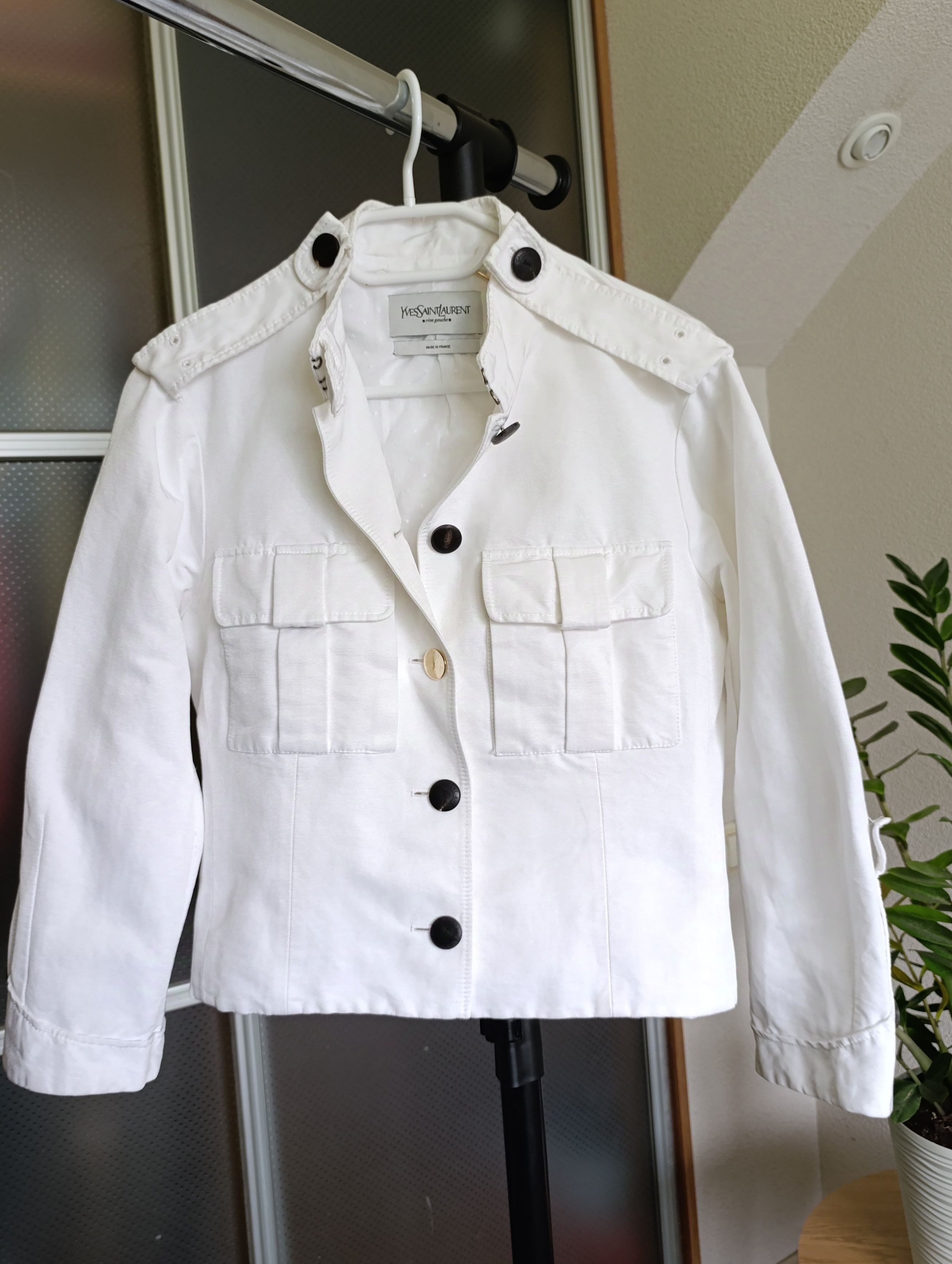 Laurent Rive Gauche Saint Laurent Saharienne Jacket YSL Saint