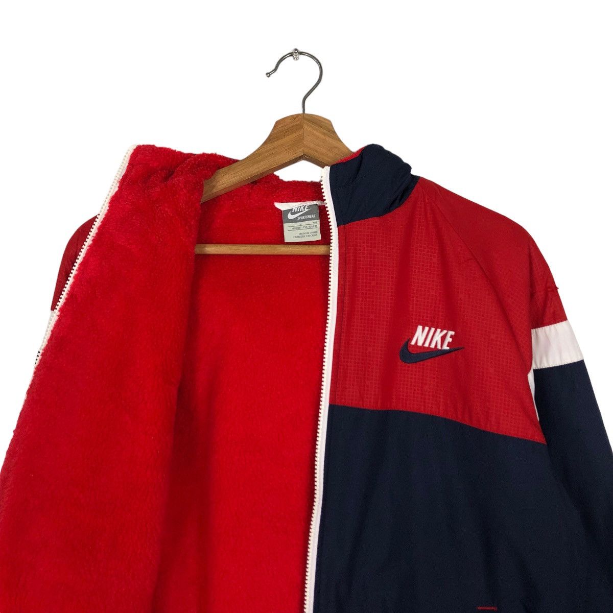 Nike 🔥VINTAGE NIKE ZIPPER JACKET STREETWEAR STYLE Size US L / EU 52-54 / 3 - 11 Thumbnail