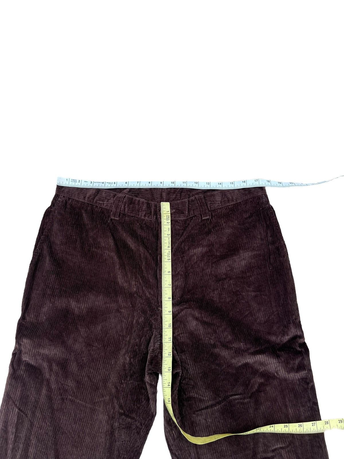 Pal Zileri Vintage 90s Pal Zileri Dark Brown Corduroy Trouser Pant Size US 34 / EU 50 - 3 Thumbnail