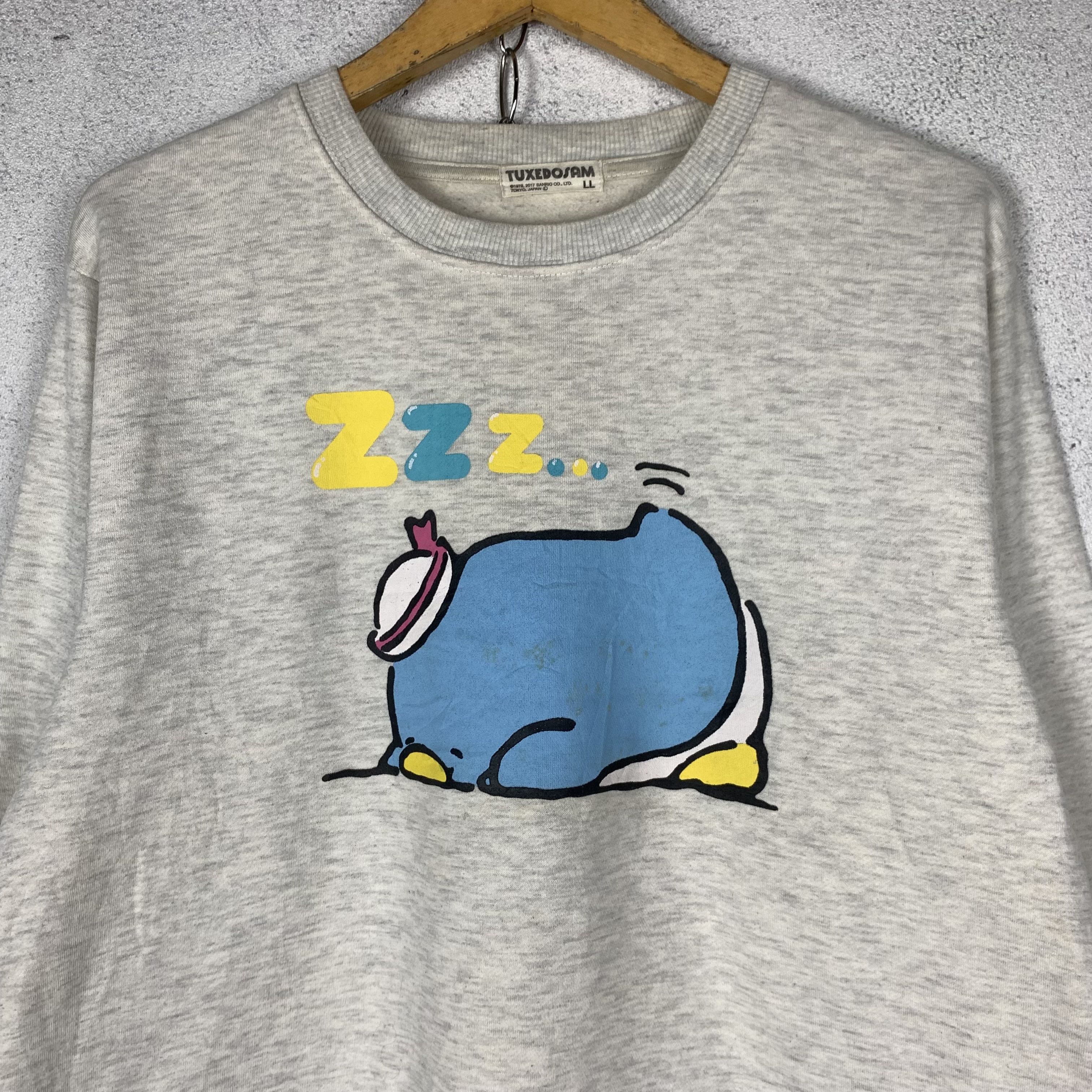 Anime Tuxedo Sam Sanrio Hello Kitty Sweatshirt Crewneck Size US M / EU 48-50 / 2 - 2 Thumbnail