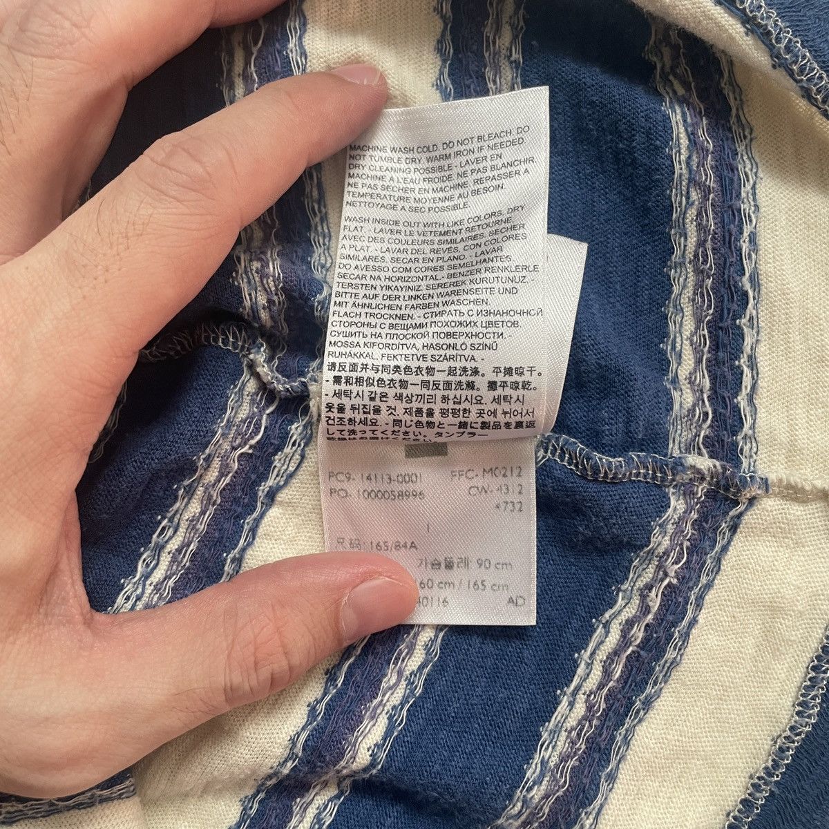 Levi's Made & Crafted Levi’s Made & Crafted Mexican Blanket Stripe Knit Tee | LVC Size US S / EU 44-46 / 1 - 8 Thumbnail