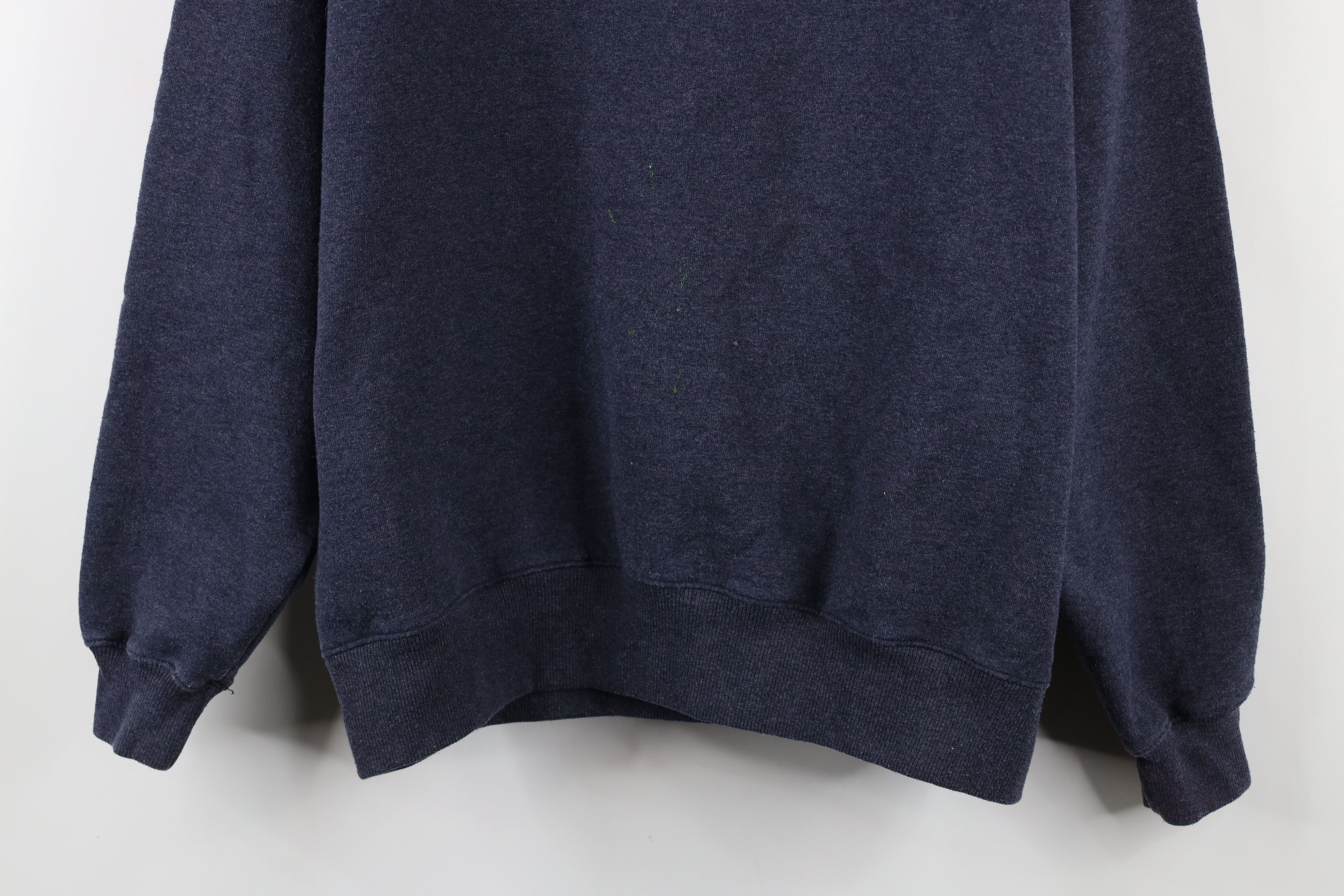 Champion × Vintage Vintage Champion Classic Logo Crewneck Sweatshirt Blue Size US L / EU 52-54 / 3 - 3 Thumbnail