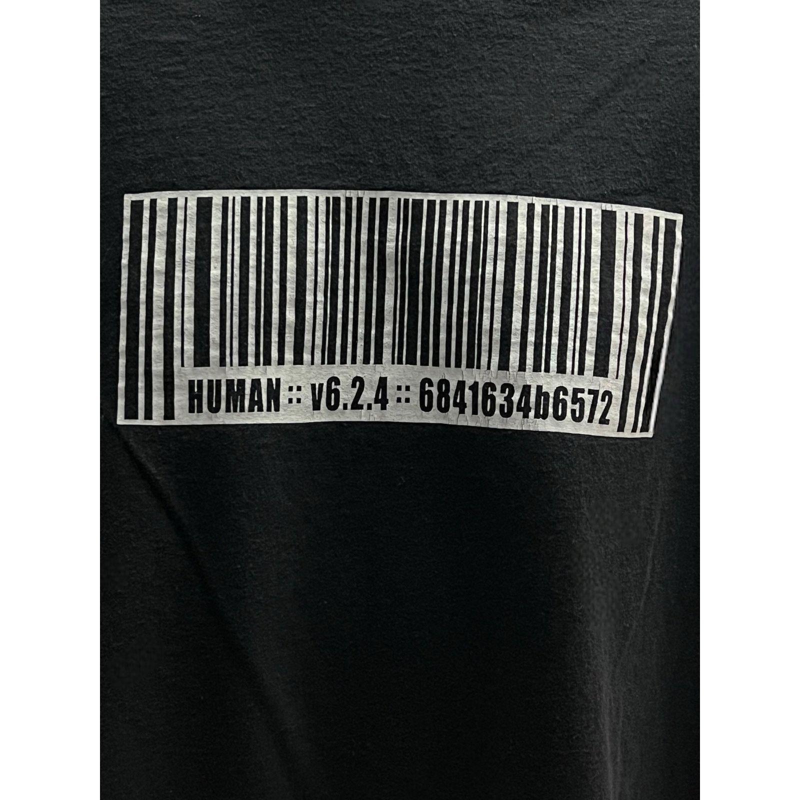 Other J!NX Human Barcode T-Shirt XL Black Tech Gamer Tee Cyberpunk Size US XL / EU 56 / 4 - 3 Thumbnail