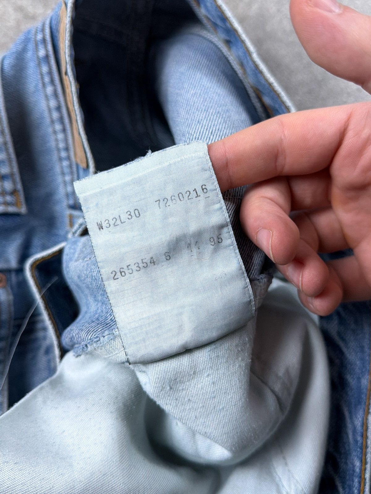 Levi's Levis 726 Orange Tab 90s Jeans Size US 32 / EU 48 - 4 Thumbnail