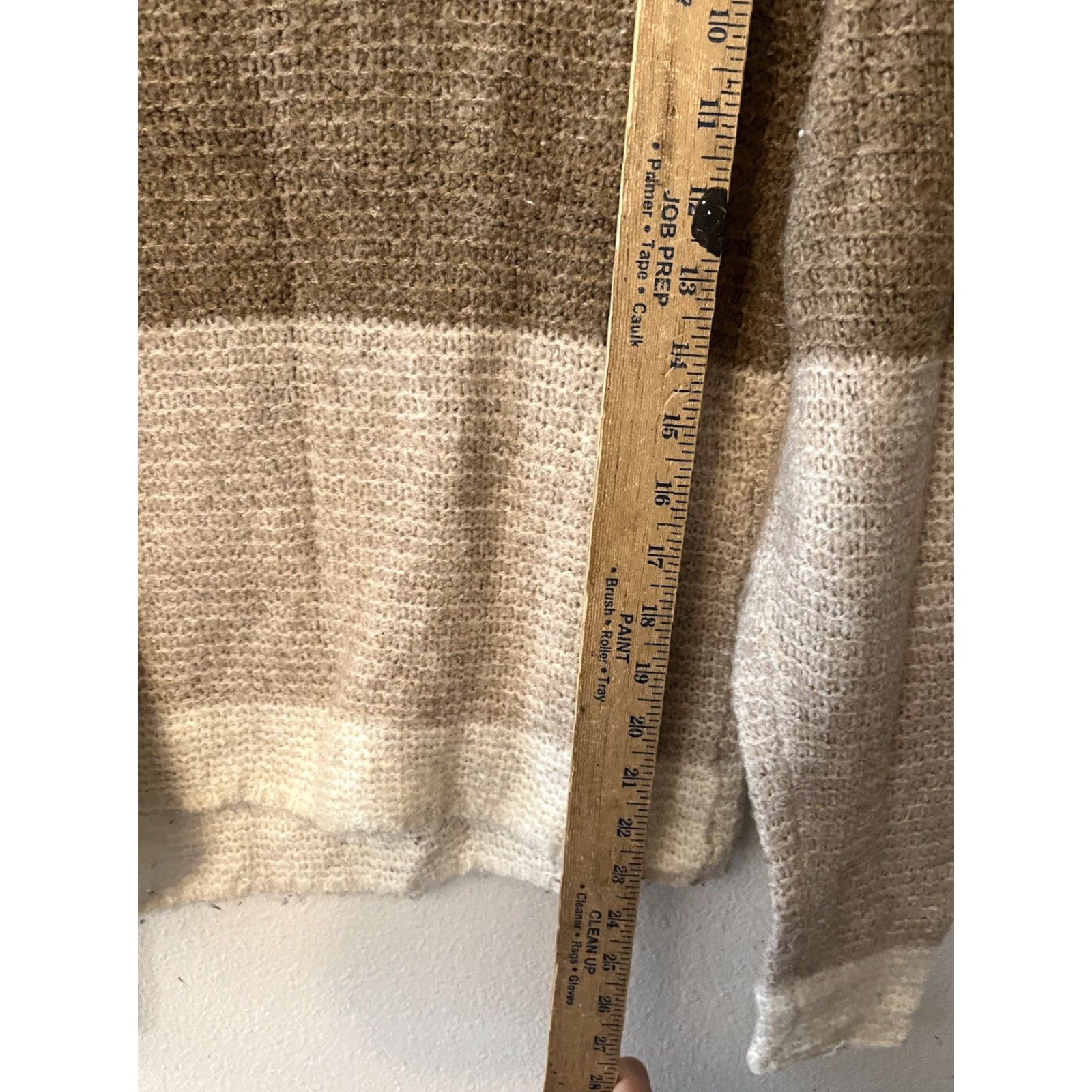Abercrombie & Fitch Abercrombie & Fitch Womens Sweater Size S Brown Chunky-Knit Pullover Size S / US 4 / IT 40 - 5 Thumbnail