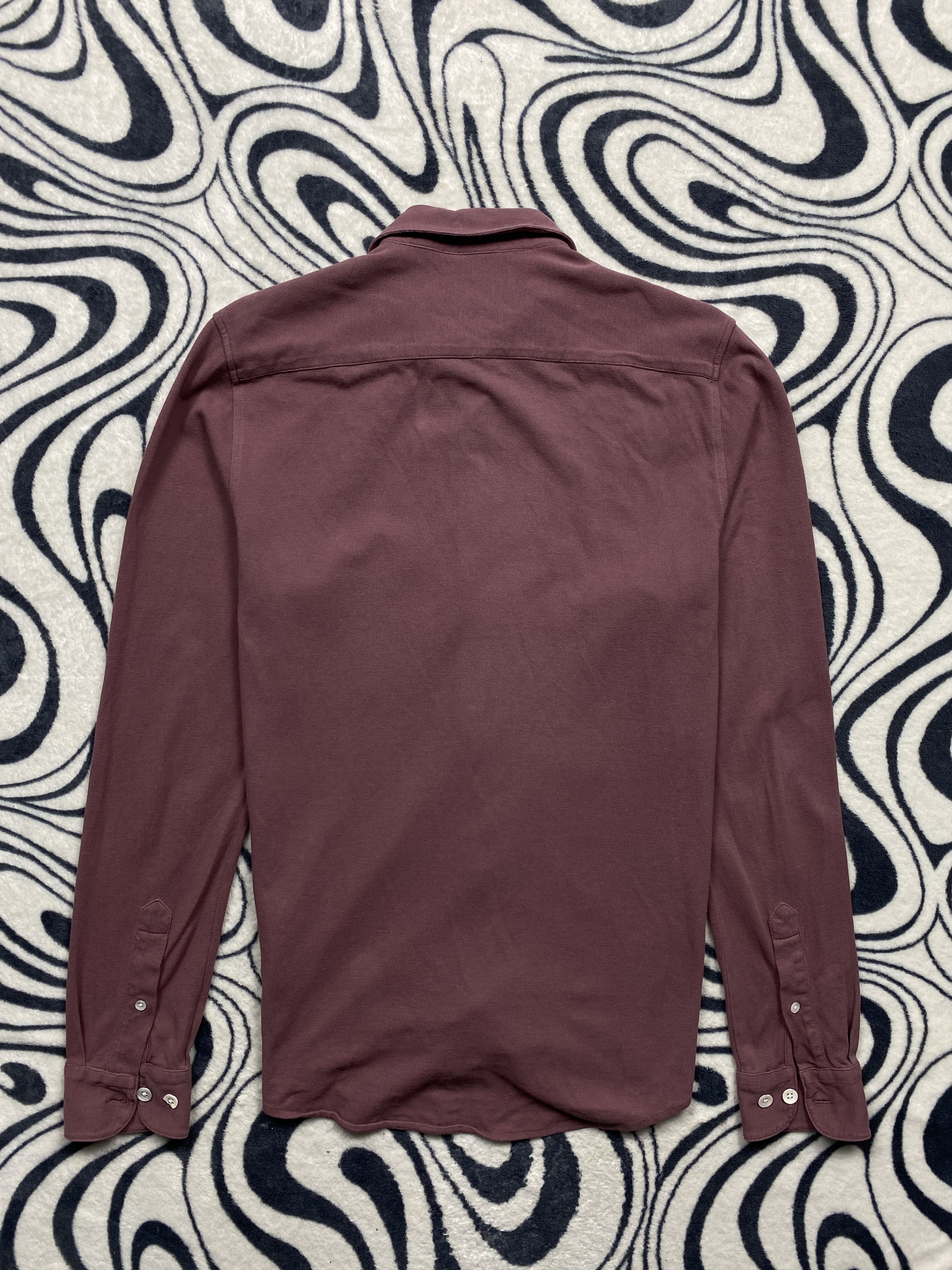 NN07 × Vintage No Nationality NN07 Mens Long Sleeve Polo Shirt Size US S / EU 44-46 / 1 - 6 Thumbnail
