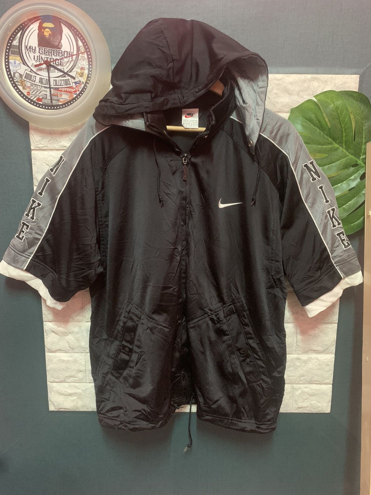 Nike × Vintage RARE!! Shirt Hoodies NIKE Size US M / EU 48-50 / 2 - 1 Thumbnail