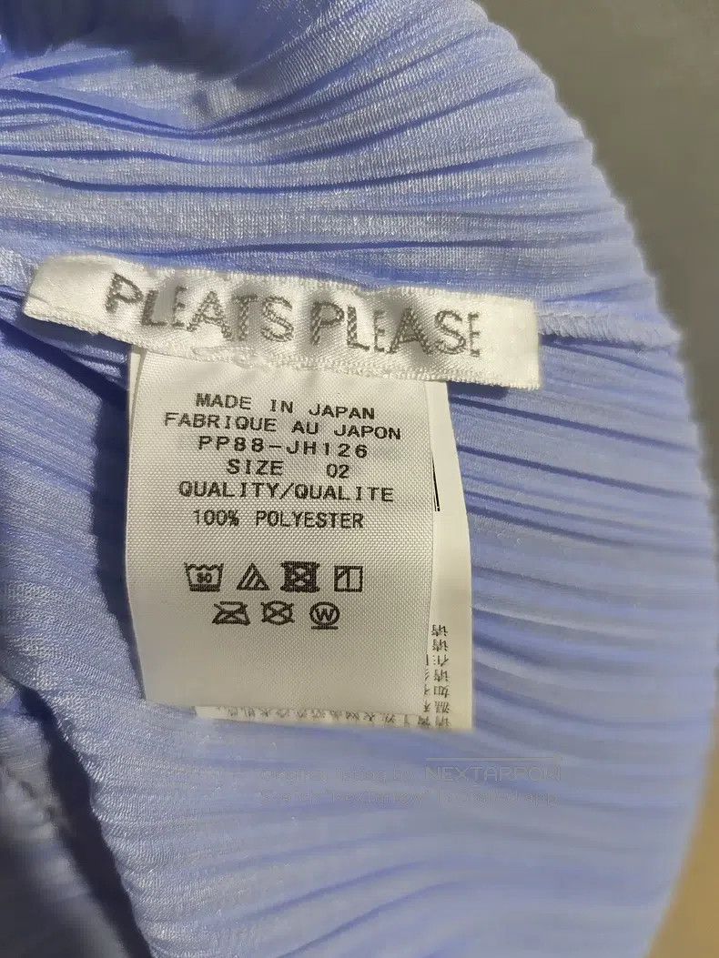 Issey Miyake Issey Miyake Blue Pleated Sleeveless Dress Size M / US 6-8 / IT 42-44 - 2 Thumbnail