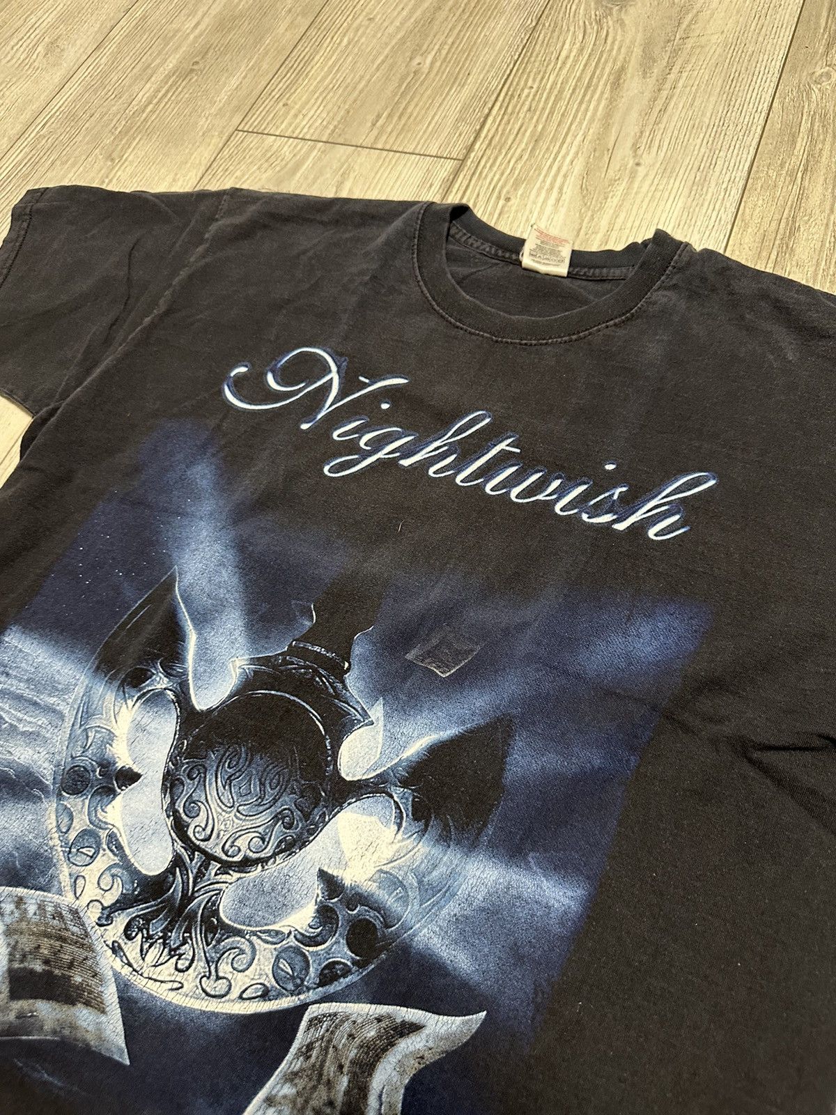 Band Tees Vintage Nightwish 00’s Logo Band T-shirt Size US L / EU 52-54 / 3 - 2 Thumbnail