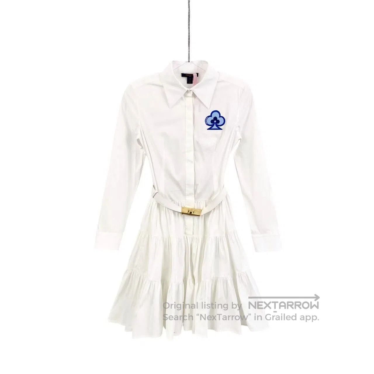Louis Vuitton Louis Vuitton Chest logo belt dress| Size 4XL / US 24-26 - 1 Thumbnail