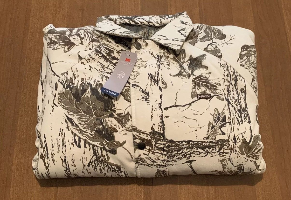 Realtree × Supreme Supreme RealTree Reversible Quilted Work Jacket Size US L / EU 52-54 / 3 - 2 Thumbnail