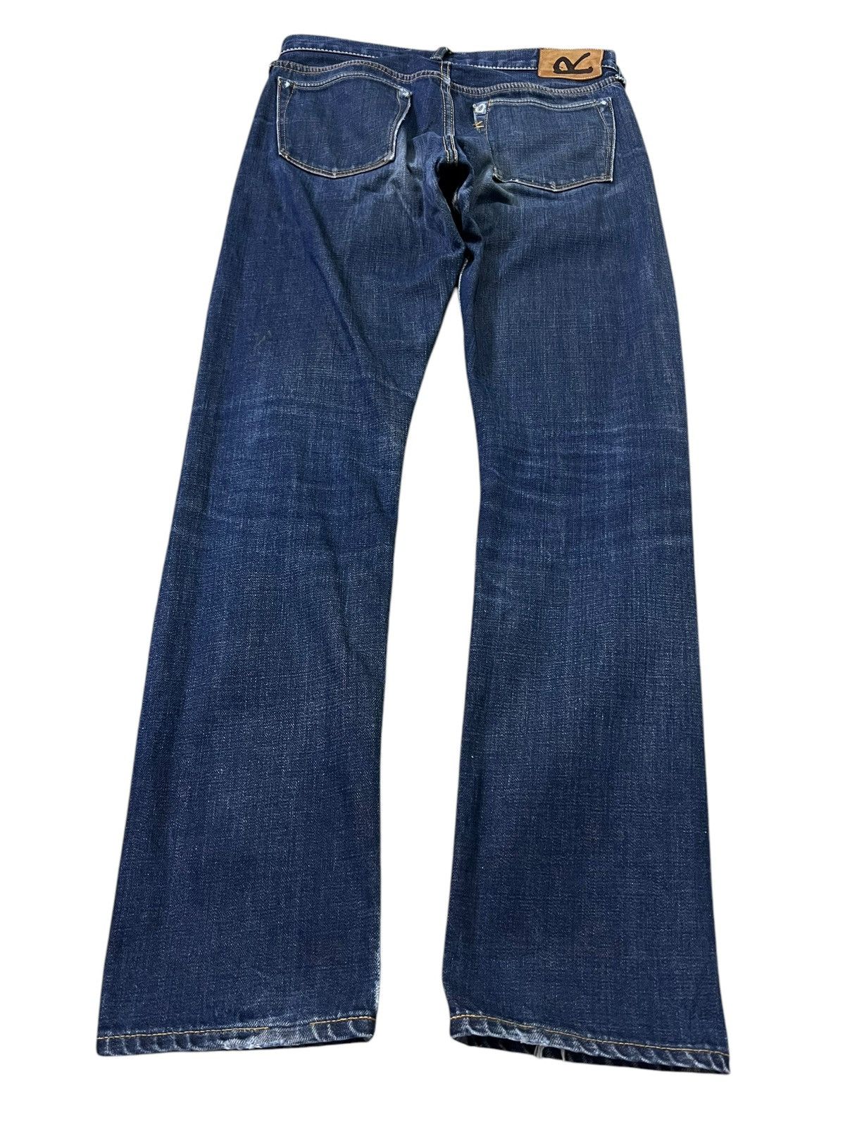 45rpm × If Six Was Nine × Le Grande Bleu (L.G.B.) Vintage 90’s Style 45rpm Distress Jeans Very Rare Size US 28 / EU 44 - 2 Thumbnail
