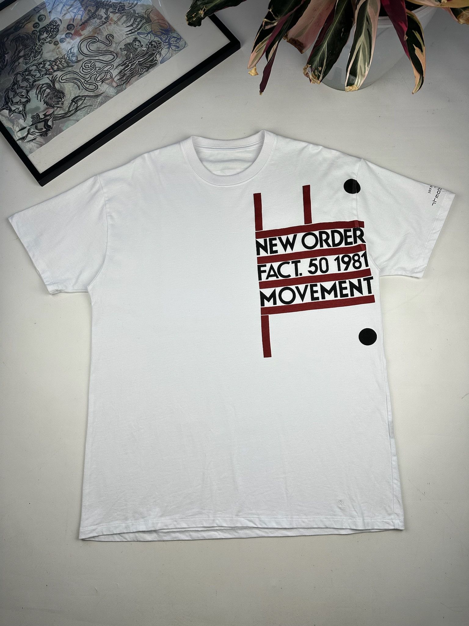 Band Tees Raf simons x New order tee Size US M / EU 48-50 / 2 - 1 Thumbnail