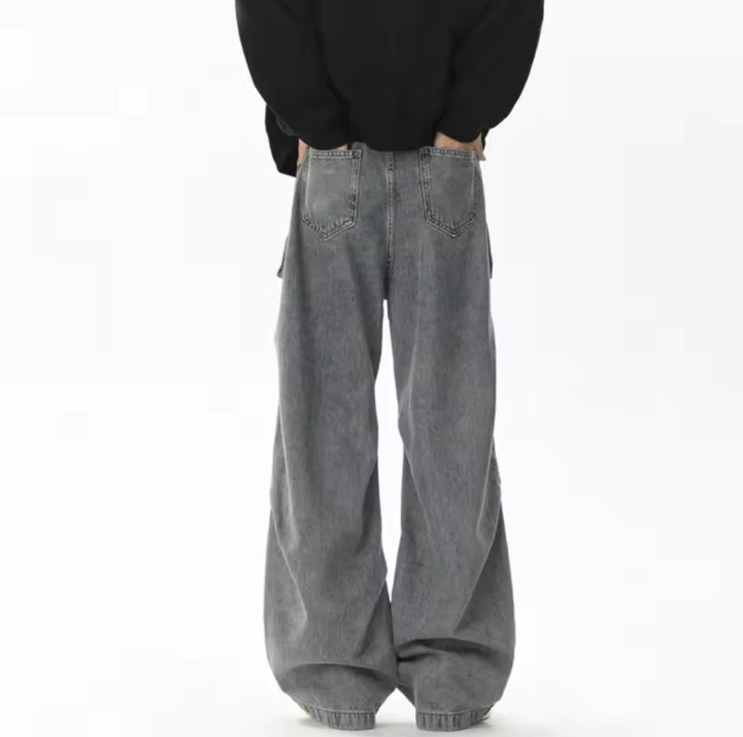 Japanese Brand × Jean High Street Workwear Loose Fold Design Size US 28 / EU 44 - 4 Thumbnail