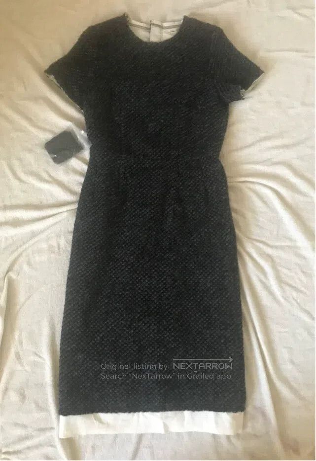 Comme des Garcons Comme Des Garcons Main Line Thick Wool Knit Dress, size XS Size XS / US 0-2 / IT 36-38 - 1 Thumbnail