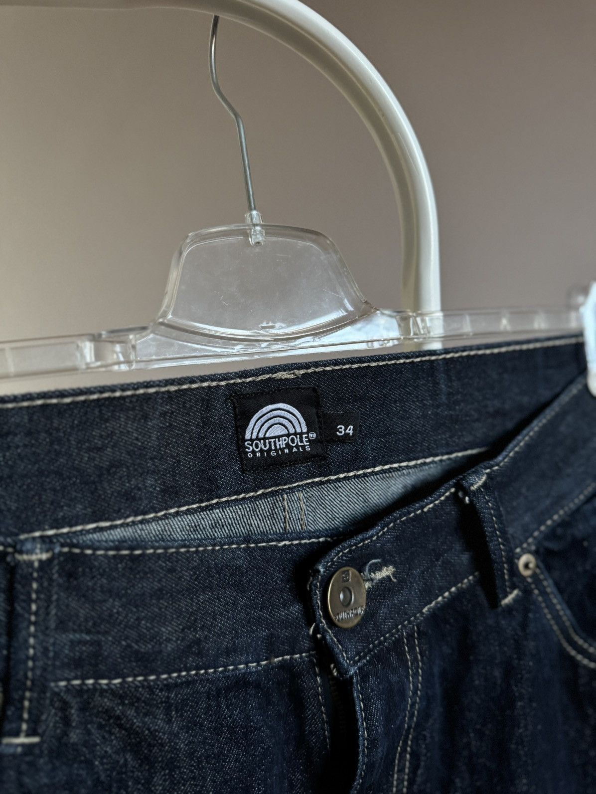 Southpole Southpole Denim Pants Hip Hop Baggy Work Jeans Y2K Size US 34 / EU 50 - 8 Thumbnail