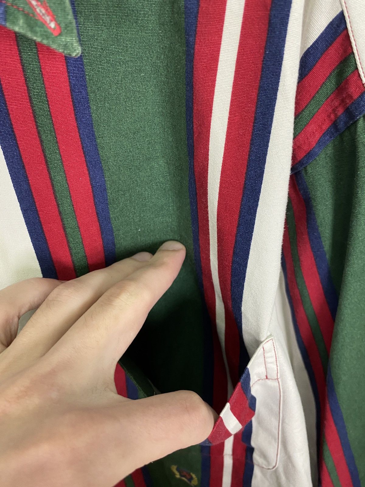 Tommy Hilfiger Vintage very rare shirt Tommy Hilfiger y2k T-shirt Size US L / EU 52-54 / 3 - 5 Thumbnail