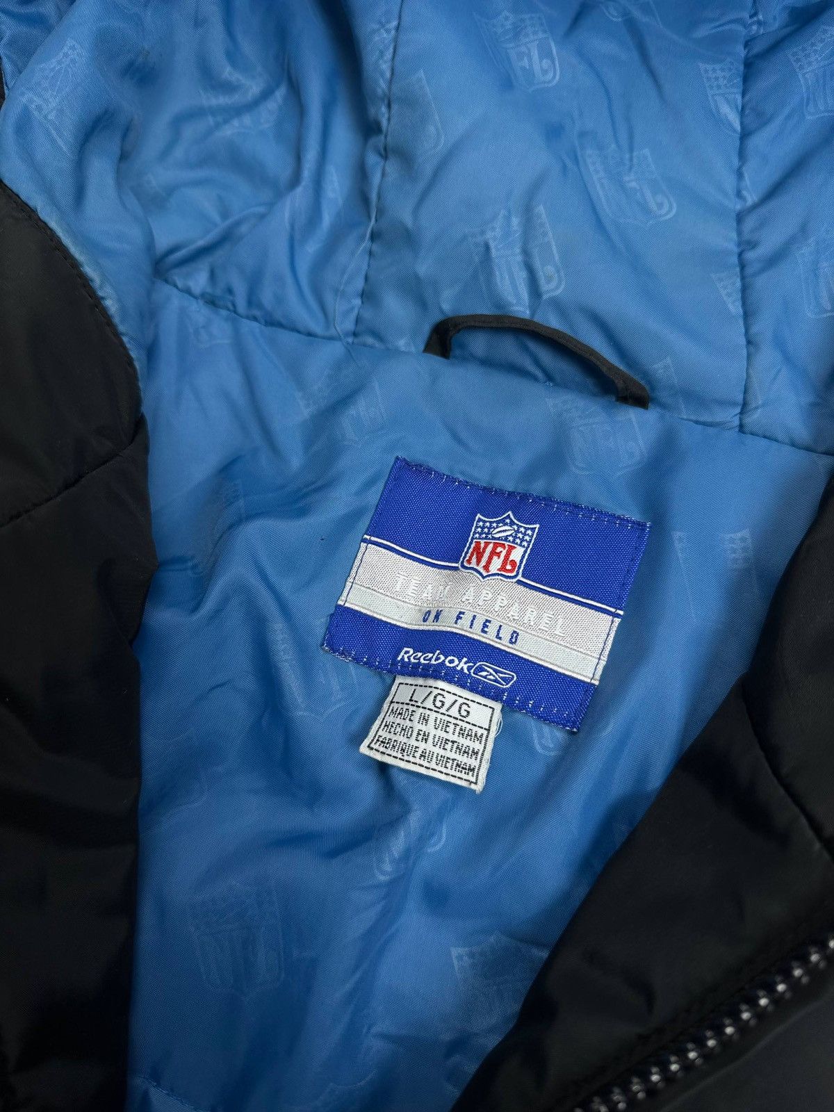 NFL Vintage 90s Reebok Detroit Lions Jacket Size US L / EU 52-54 / 3 - 8 Thumbnail