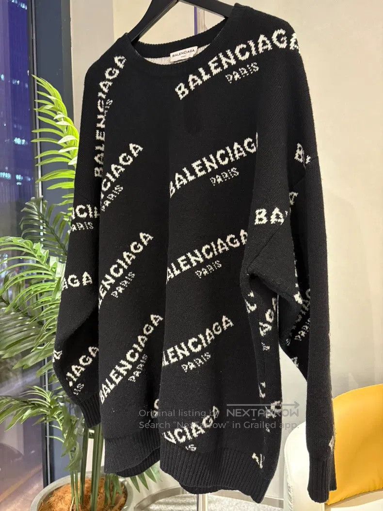 Balenciaga Balenciaga Black Sweater Size XS / US 0-2 / IT 36-38 - 3 Thumbnail