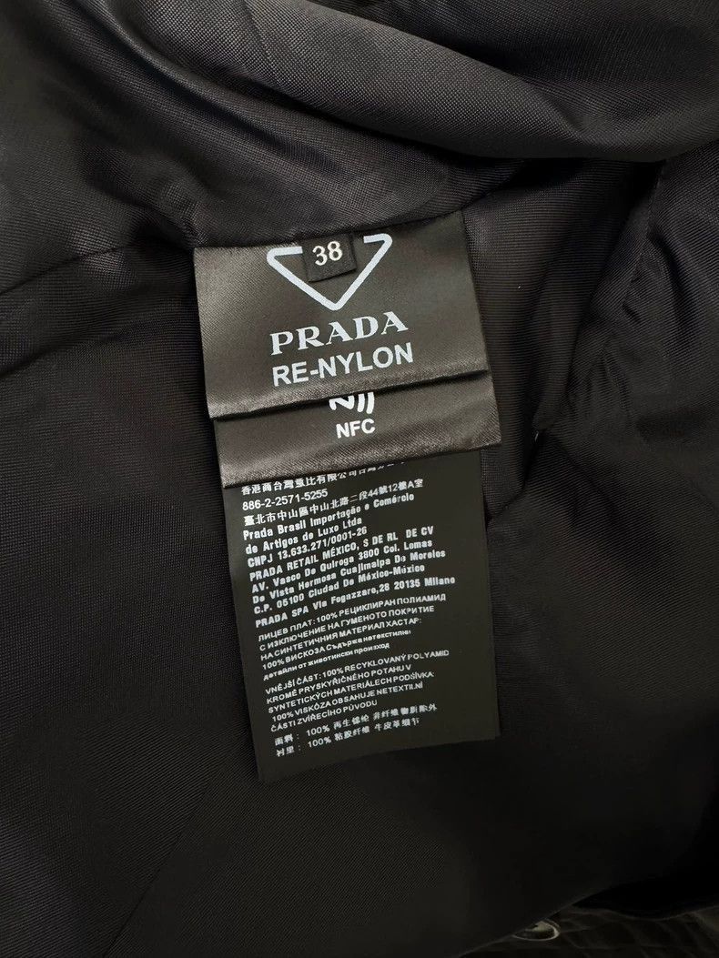 Prada Prada Nylon Trench Coat Size 38 -2505 Size S / US 4 / IT 40 - 4 Thumbnail
