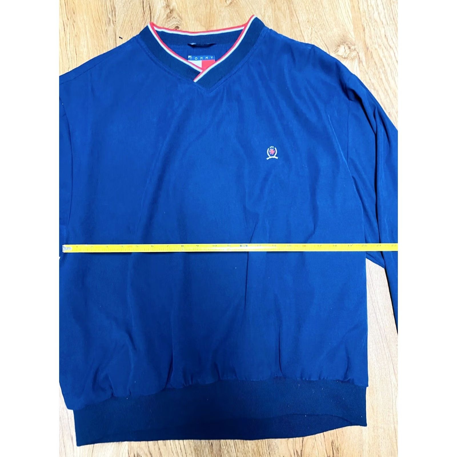 Tommy Hilfiger VINTAGE Tommy Hilfiger Windbreaker Jacket Pullover Jacket Men L Blue Golf Wind-Resistant Logo 2000s - Regular Branded Size US L / EU 52-54 / 3 - 5 Thumbnail