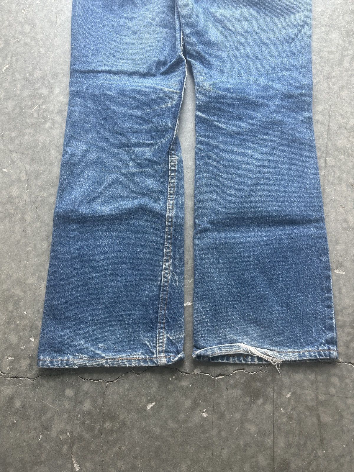 Levi's × Vintage Vintage 90s Levi’s 517 Orange Tab Denim Jeans 33x30 Size US 33 - 12 Thumbnail
