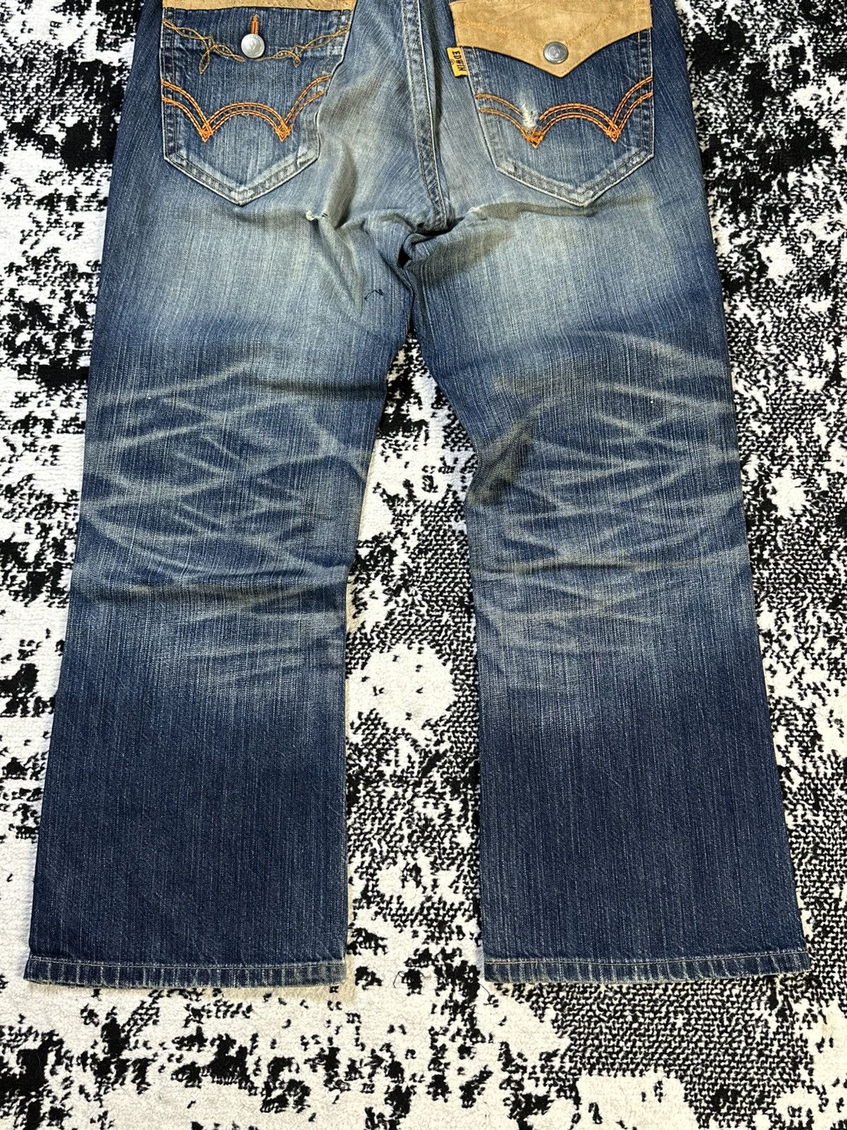 Undercover × Uniqlo 2000s Edwin XV Bobcut Navajo Denim Size US 32 / EU 48 - 11 Thumbnail