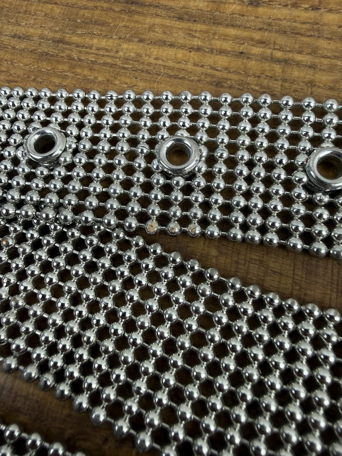 Vivienne Westwood Vintage Vivienne Westwood Ball Chain Orb Metal Belt Silver Size ONE SIZE - 8 Thumbnail