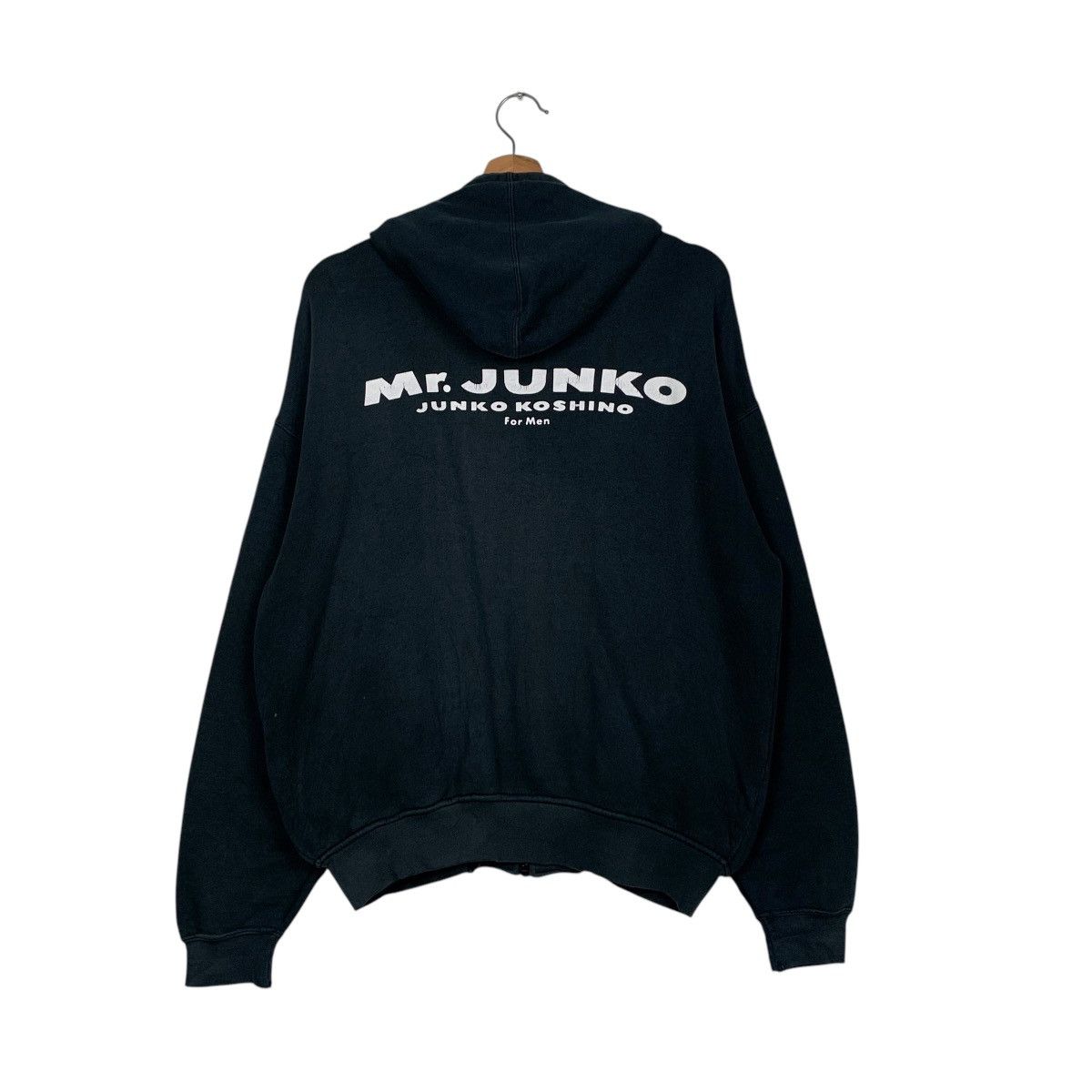 Mr. Junko MR. JUNKO Junko Koshino For Men Big Logo Hoodies #1747-C77 Size US M / EU 48-50 / 2 - 1 Thumbnail