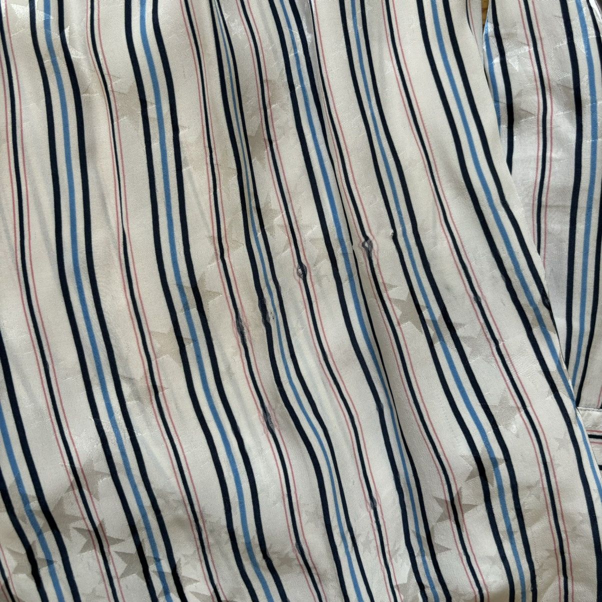 Balenciaga SS2017 Star-Embossed Striped Shirt Size US S / EU 44-46 / 1 - 8 Thumbnail