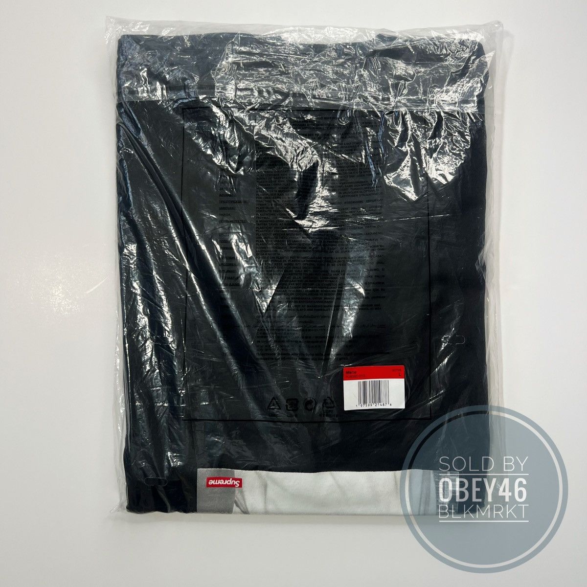 Supreme Supreme Jordan Biggie S/S Top Black Shirt L Size US L / EU 52-54 / 3 - 5 Thumbnail