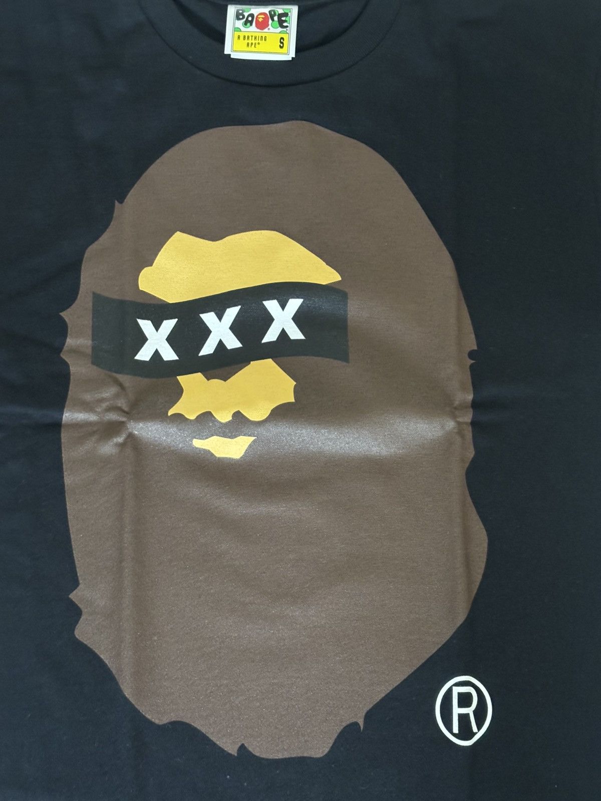 Bape Authentic ape bape x XXX god selection ape head tee S new Size US S / EU 44-46 / 1 - 2 Thumbnail