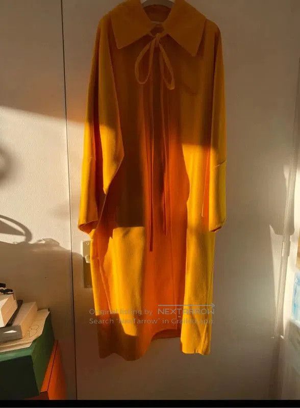 Loewe Loewe Yellow Wool Women's Coat . Size XS / US 0-2 / IT 36-38 - 6 Thumbnail