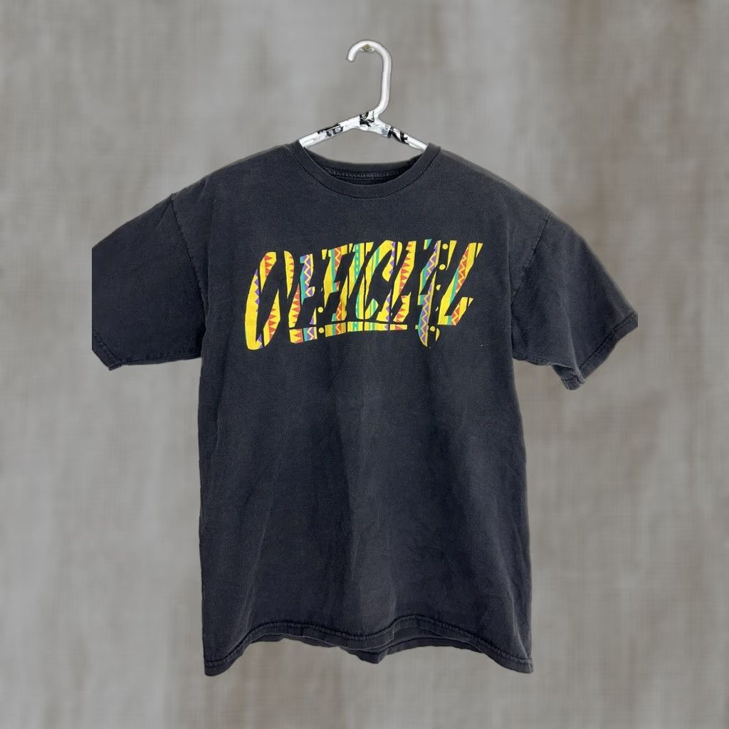 J Brand VINTAGE Official Brand Mens Large Black Spellout Graphic Y2K Style T-Shirt Size US L / EU 52-54 / 3 - 1 Thumbnail