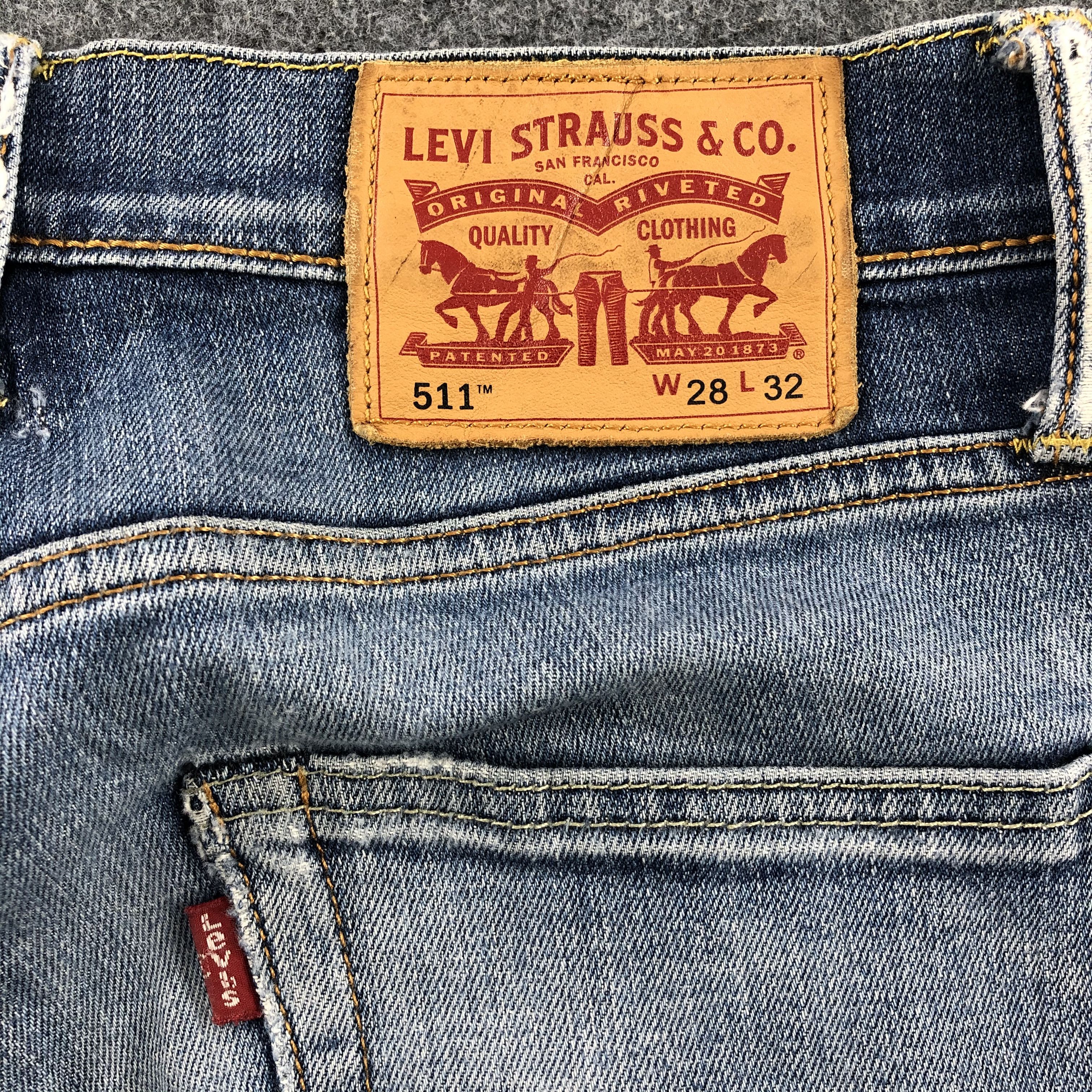 Levi's × Vintage Vintage Blue Wash Levis 511 Jeans-JM1945 Size US 30 / EU 46 - 6 Thumbnail